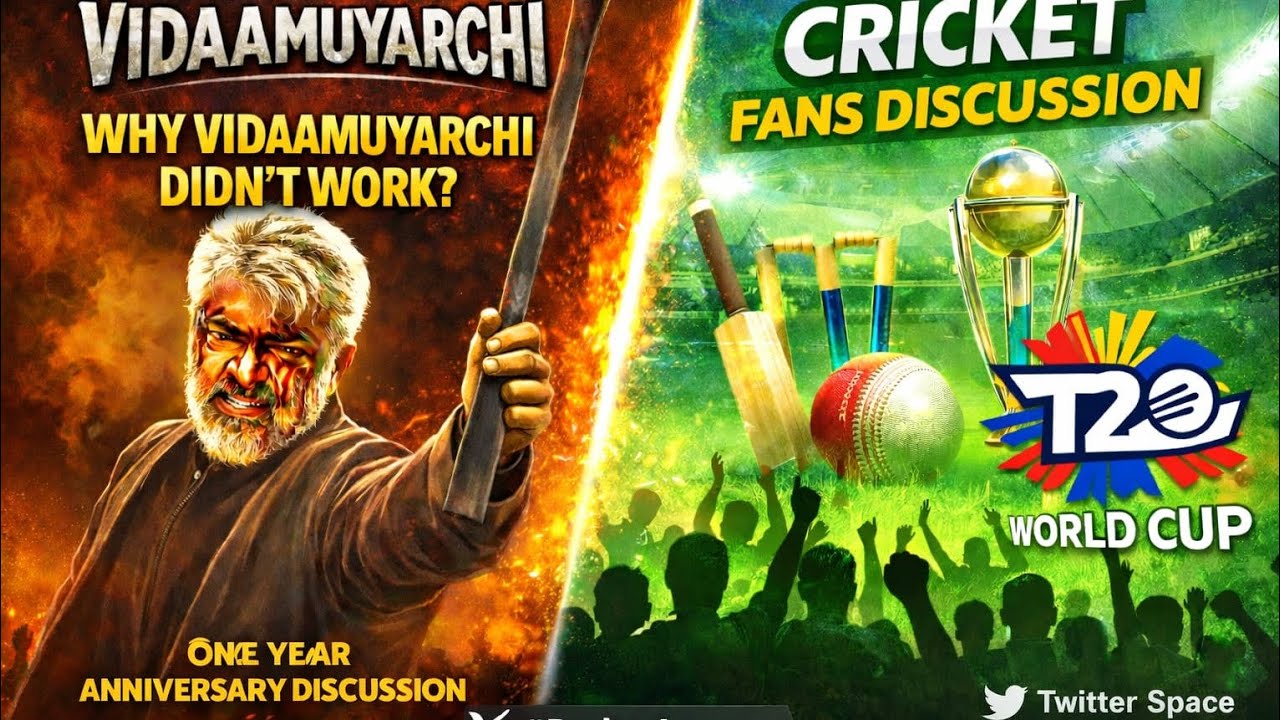 “#Ajithkumar in #Vidaamuyarchi One-Year Discussion | #Cricket Fans Debate” | #PesiteIrupom 