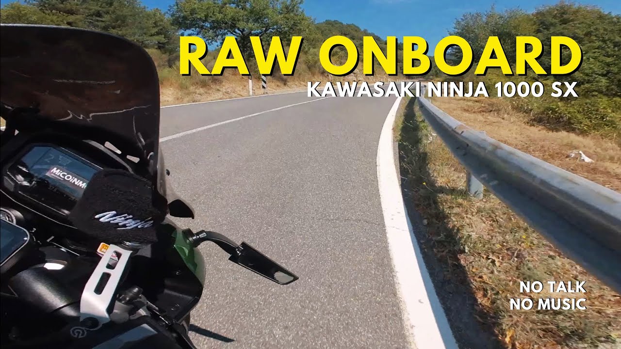 Bocca Trabaria (RAW ONBOARD) No Talk - No Music - Ninja 1000 SX