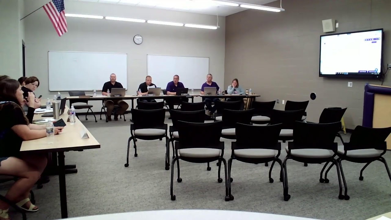 July 2025 Pittsville School District Board of Education Meeting
