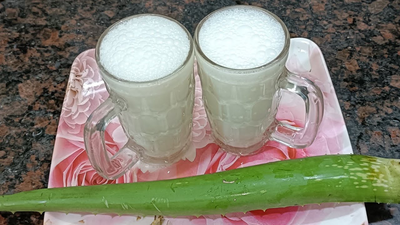 உடல் சூட்டை தணிக்கும் கத்தாழை ஜூஸ்|Katrazhai Juice in Tamil | Aloe Vera Juice Recipe | கற்றாழை ஜூஸ்