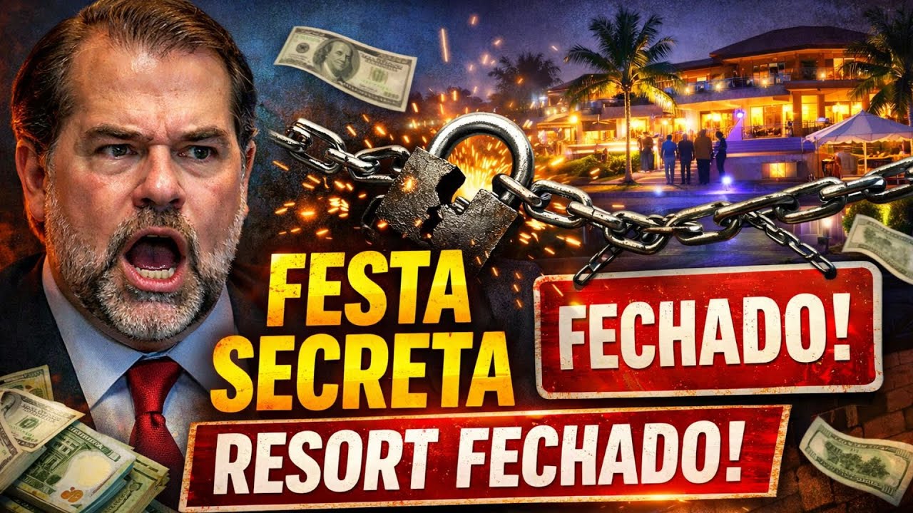 TOFFOLI FECHA RESORT PARA FESTA SECRETA E EXPÕE A BLINDAGEM DO STF!