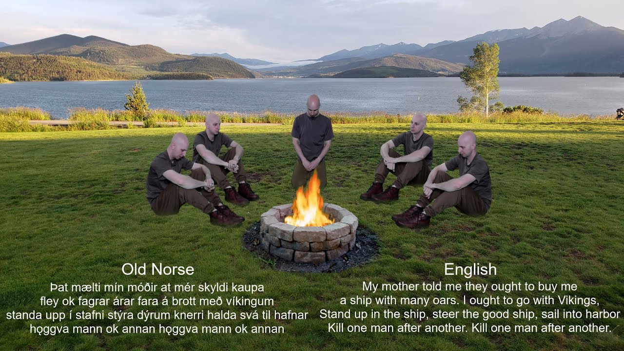 Þat mælti mín móðir (My Mother Told Me | Old Norse version)