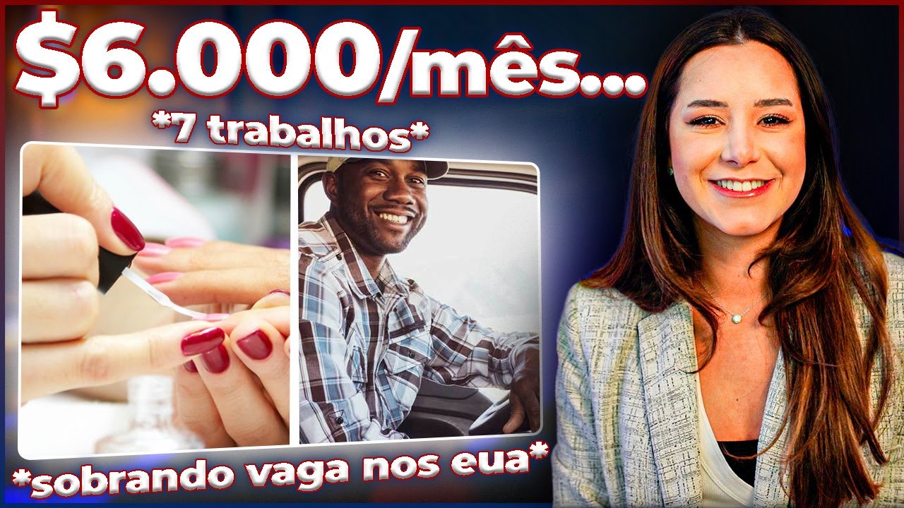 TRABALHO DE SOBRA EM 2023 PARA RECÉM CHEGADOS NOS EUA| BRASILEIROS SE DANDO BEM