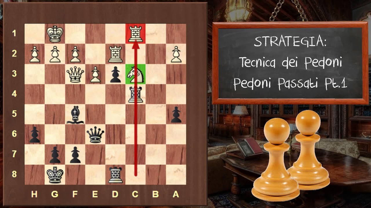 Strategia negli Scacchi - 03 Tecnica dei Pedoni - Pedoni Passati Pt.1
