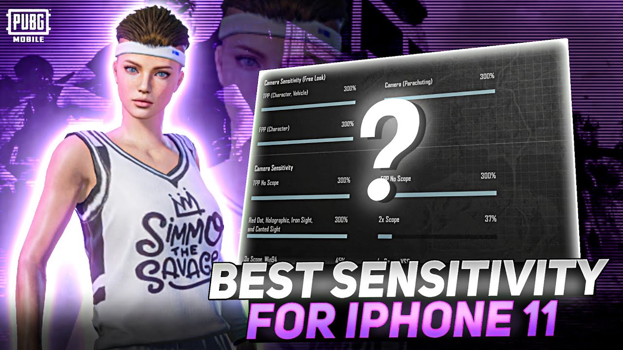 New Best Sensitivity For iPhone 11 & 5 Fingers Controls | PUBG Mobile Montage