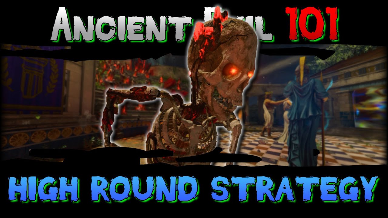 Zombies 101 :: Ancient Evil 101 :: High Round Strategy (Training in the Amphitheater)