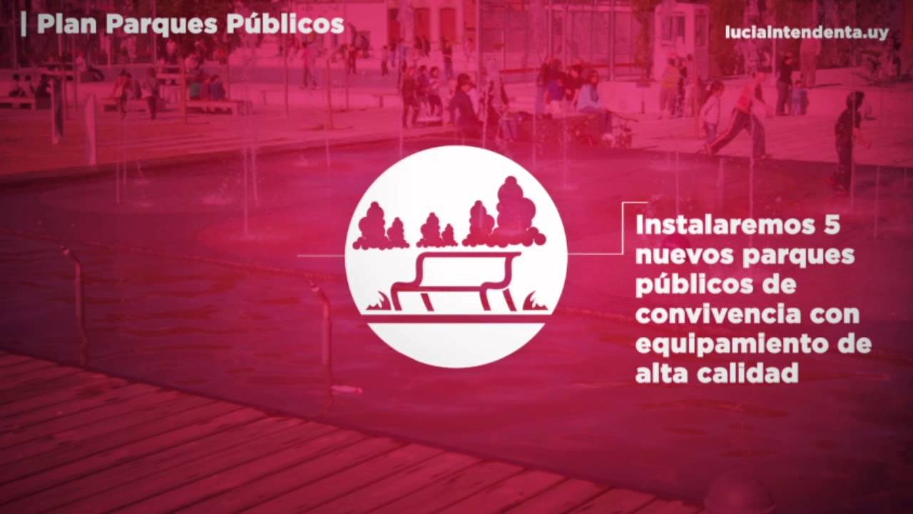 Plan parques p&uacute;blicos
