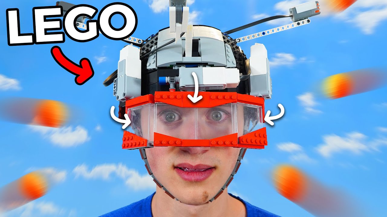 Я построил самую быструю в мире защиту для глаз LEGO!