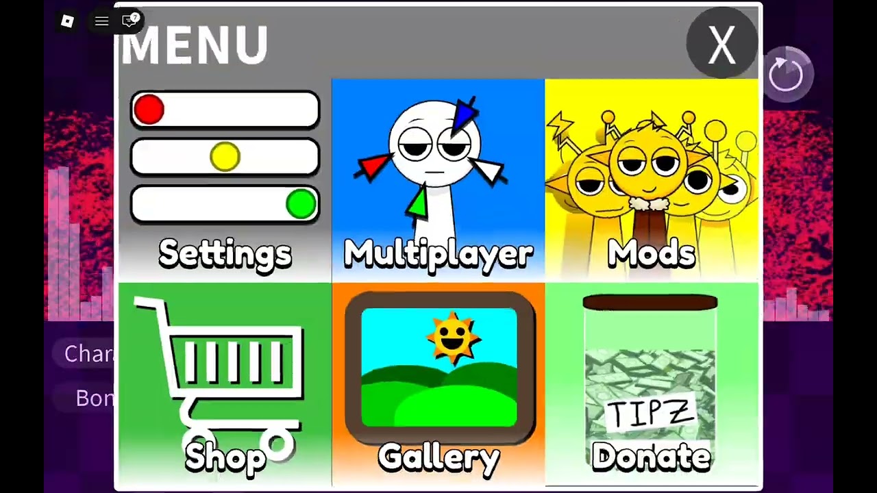 Sprunki plus game name.
