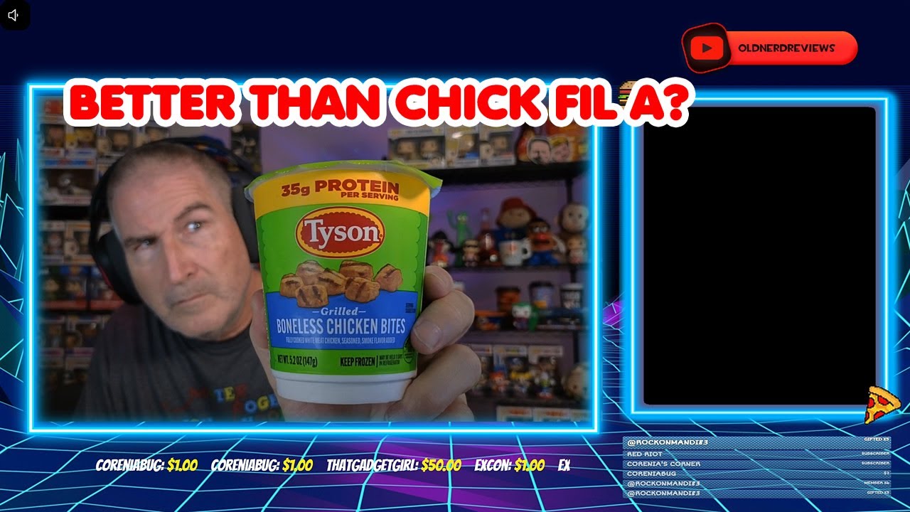 Куриные кусочки без костей на гриле от Tyson - The Straight Poop 🐔😮