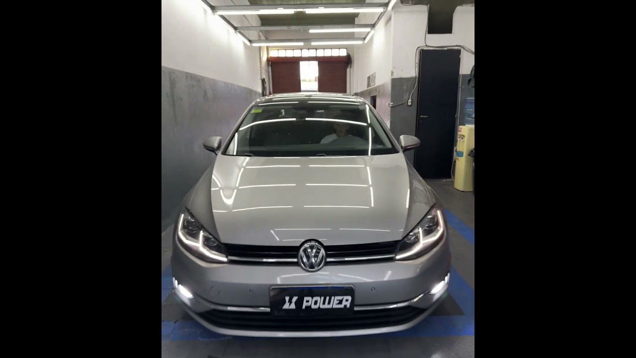 Golf Mk7,5 ☑️cree led en auxiliares #creeled #golf #mk7,5 #iluminacion #xpower #auxiliares