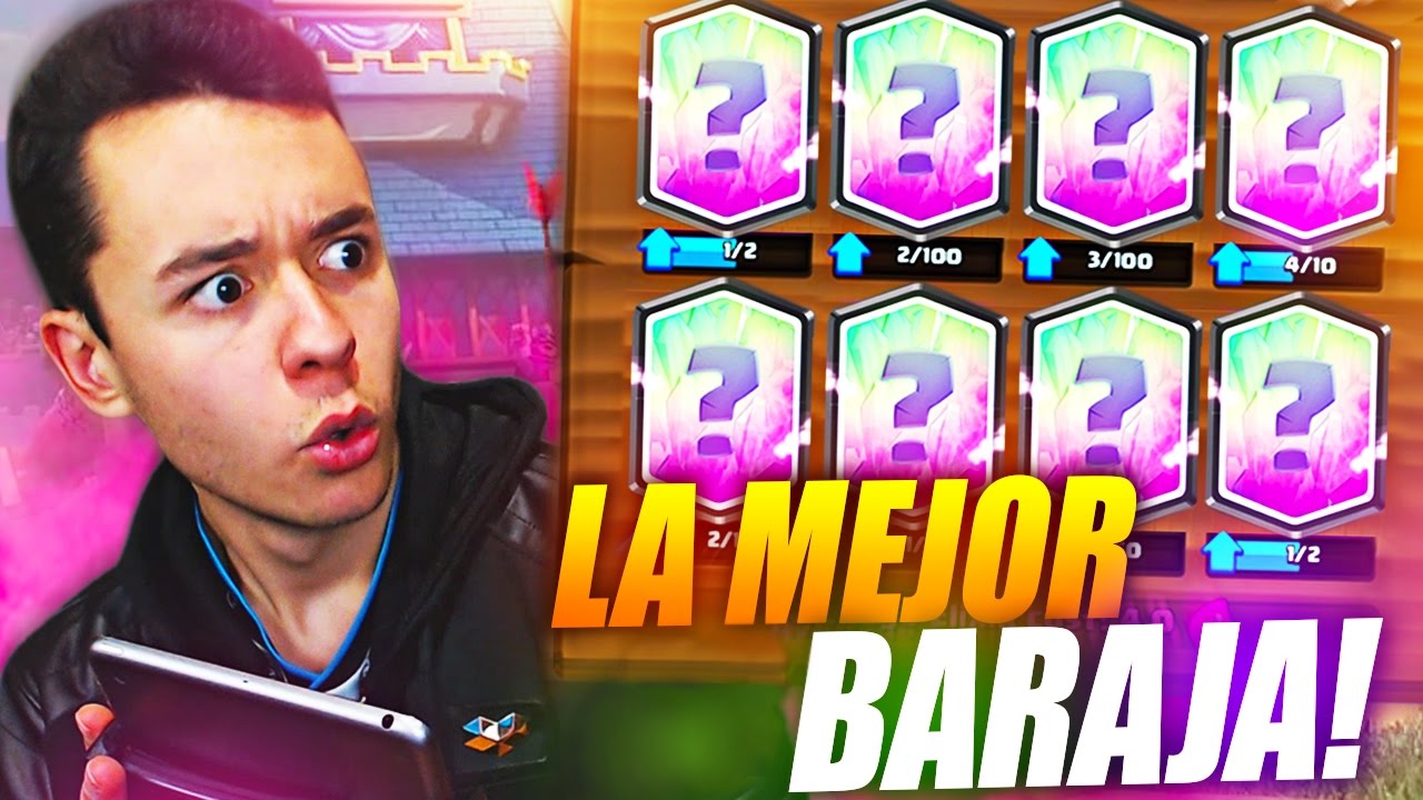 LA BARAJA del MEJOR JUGADOR de Clash Royale