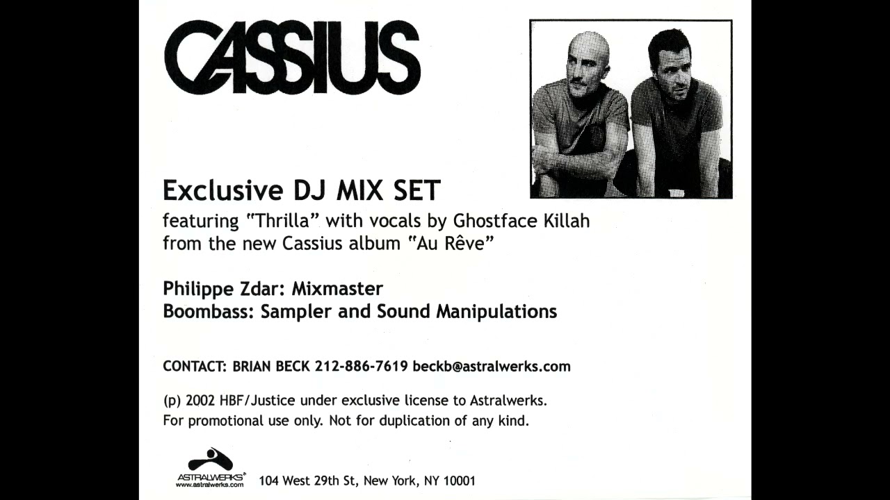 Cassius - Exclusive DJ Mix Set