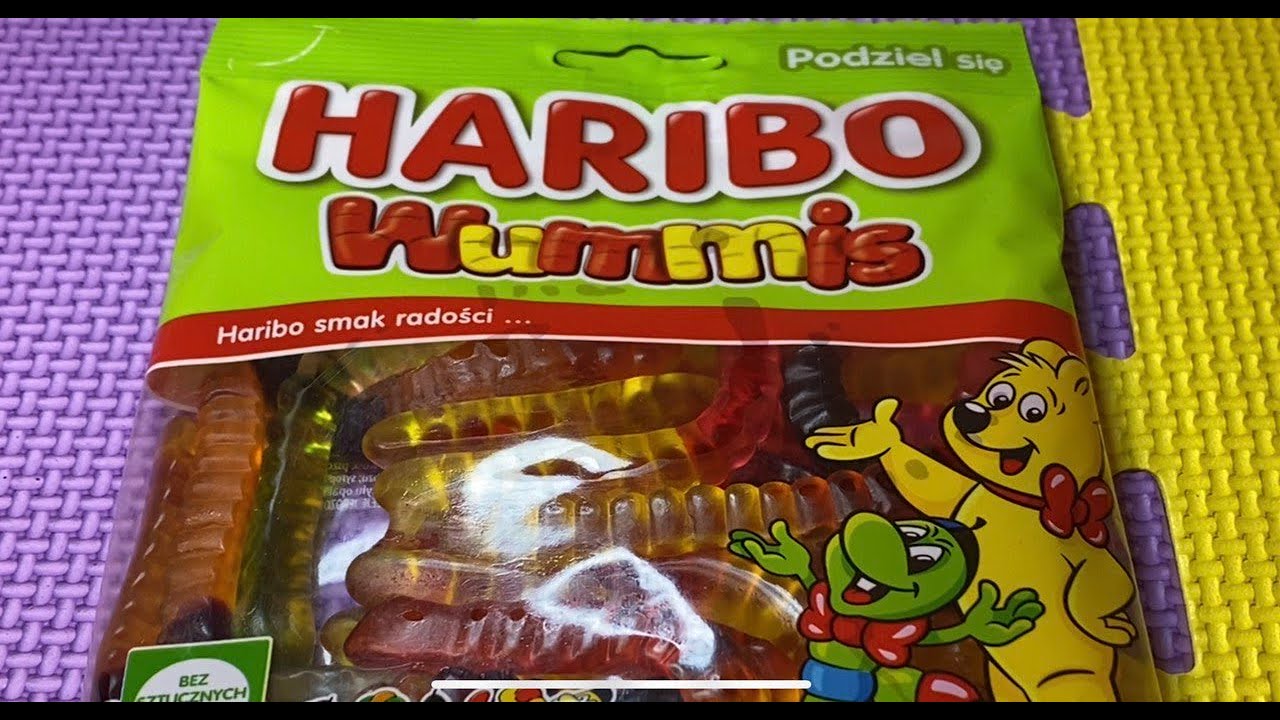 BONBONS HARIBO - Unboxing Haribo jelly candies/ Satisfying  video Asmr #haribo