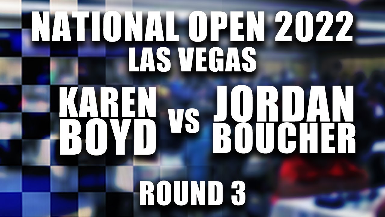 National Open 2022: Karen Boyd vs Jordan Boucher