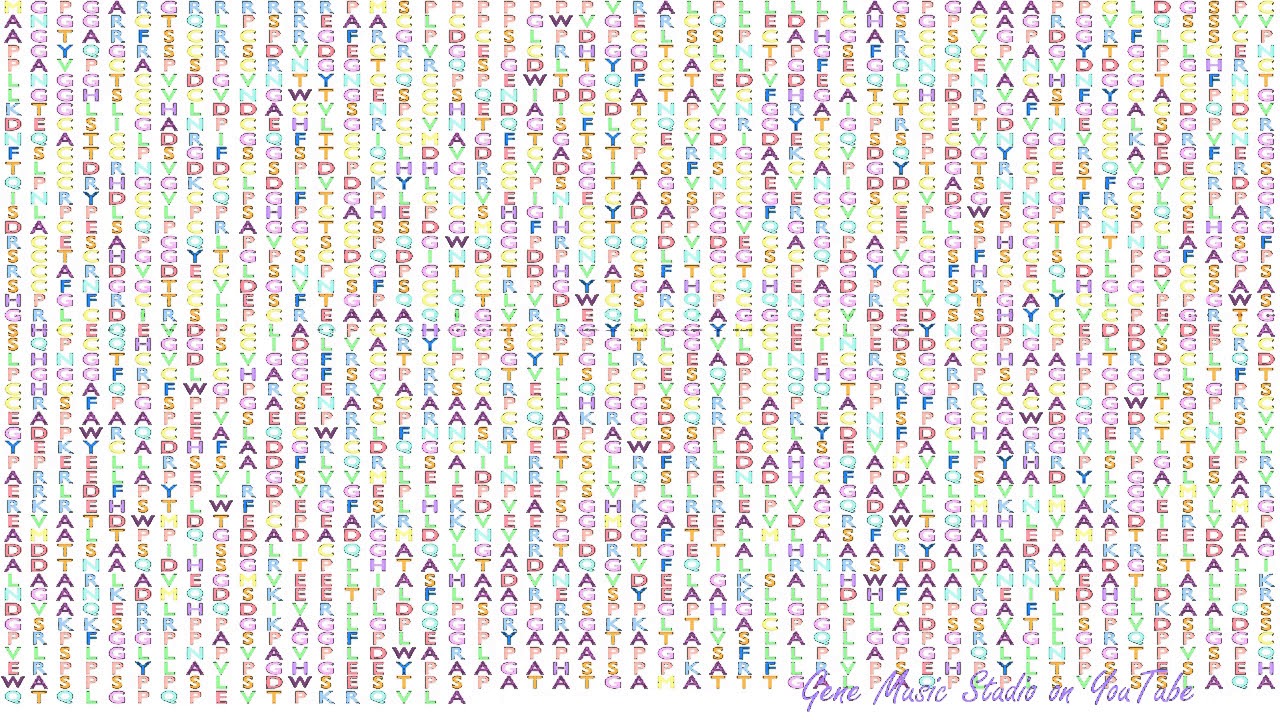 Gene Music using Protein Sequence of NOTCH3 