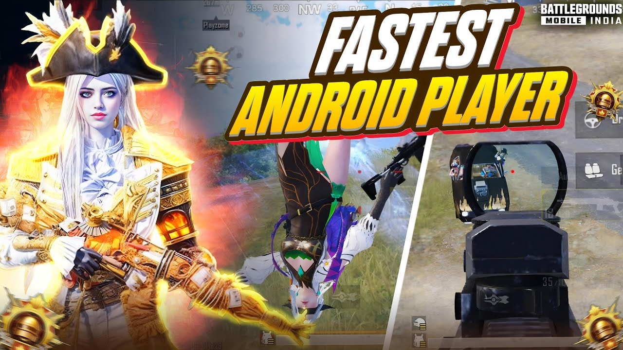 Fastest ANDROID Player Ever Exist 🗿🚬 Best Solo VS Squad Clutches In Hindi | BGMI