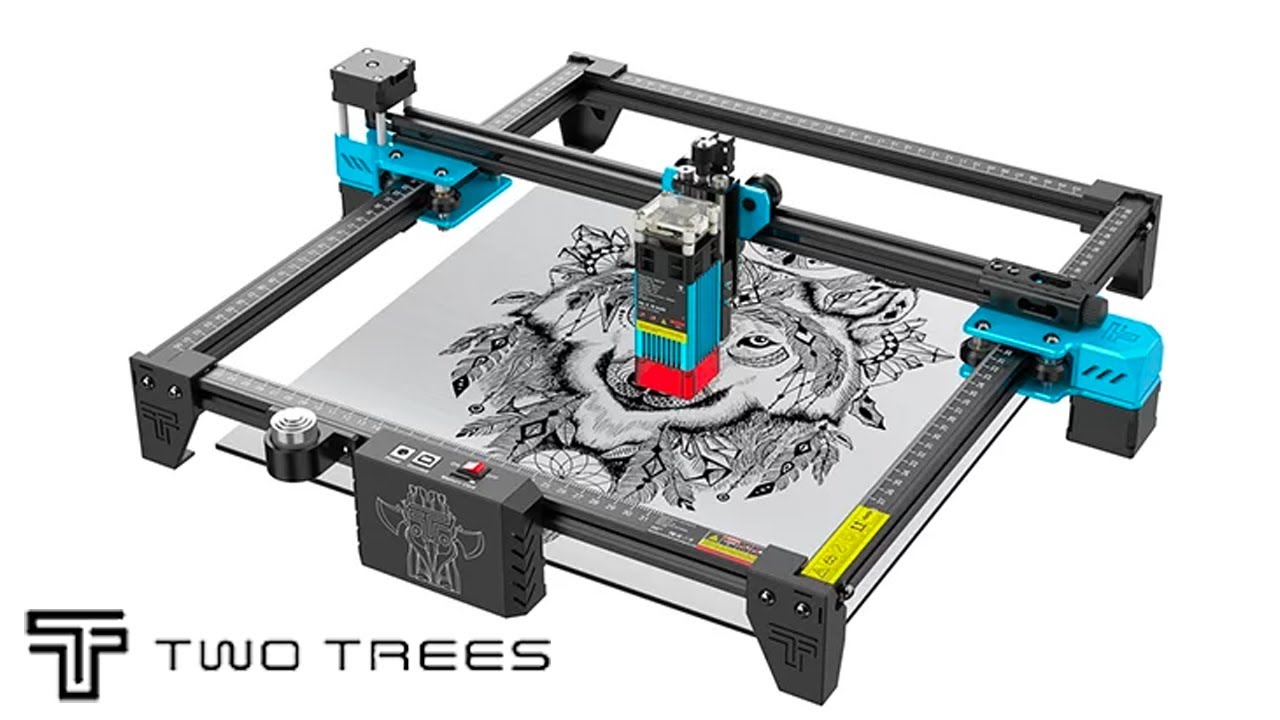 TwoTrees TTS 55 Laser Engraver Unboxing & Review
