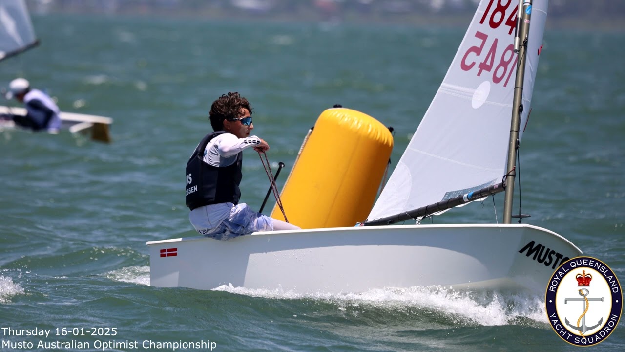 Musto Australian Optimist Nationals - Thursday 16th Jan 2025 at RQYS