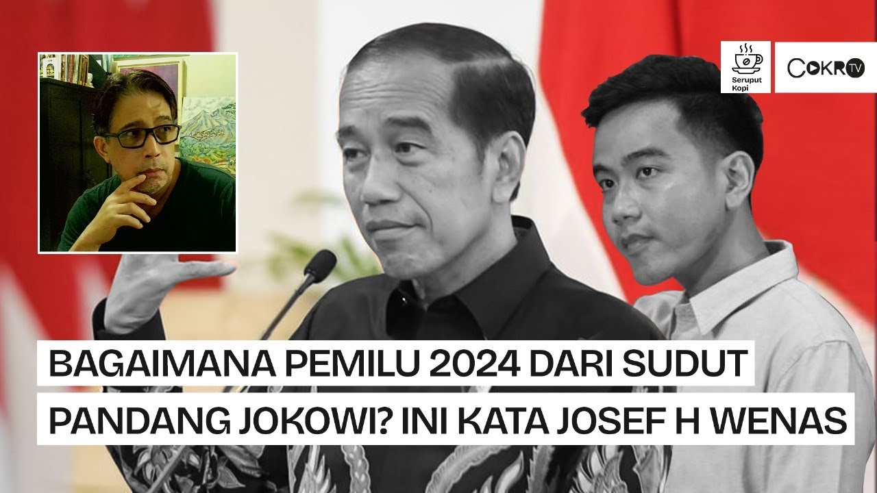 Josef H. Wenas: INGAT! SKEMA AWAL JOKOWI ITU SAMA SEKALI TANPA GIBRAN | Seruput Kopi