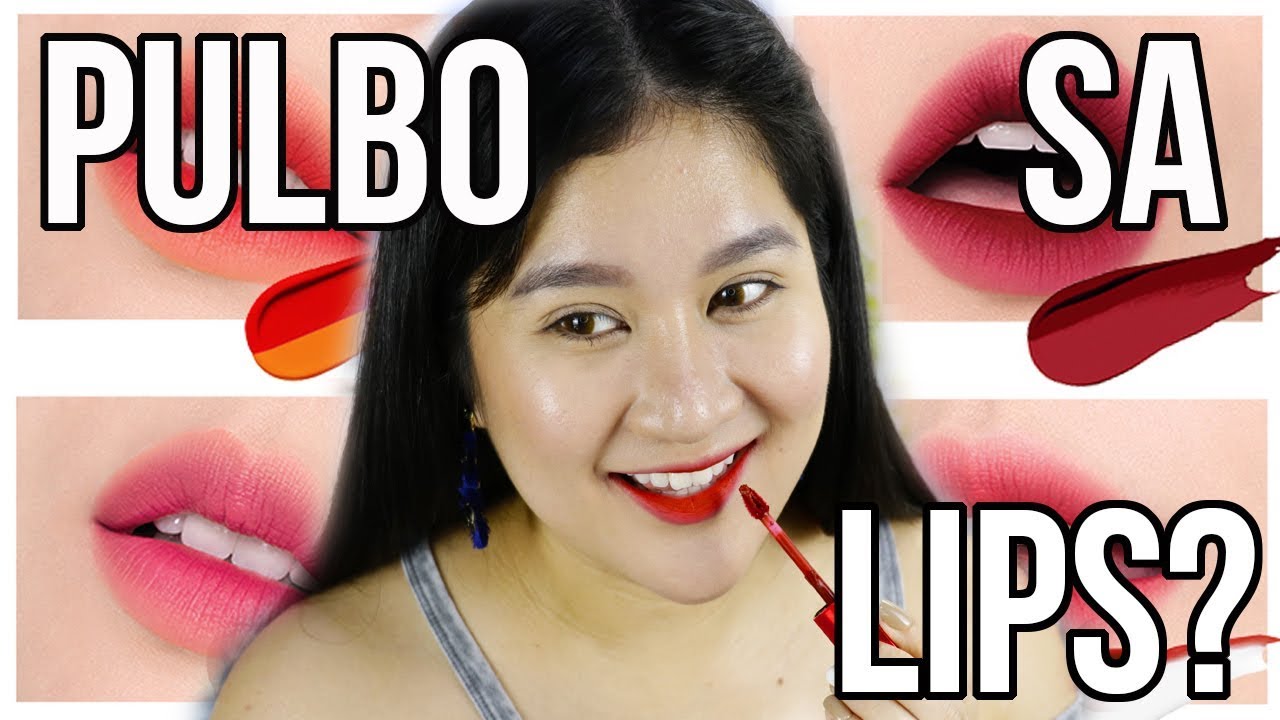 KOREAN POWDER LIPS Gamit ang PULBO?! ( KBeauty's Newest Trend ) | Kris Lumagui
