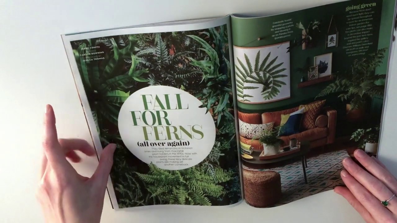 ASMR flip through Better Homes & Gardens