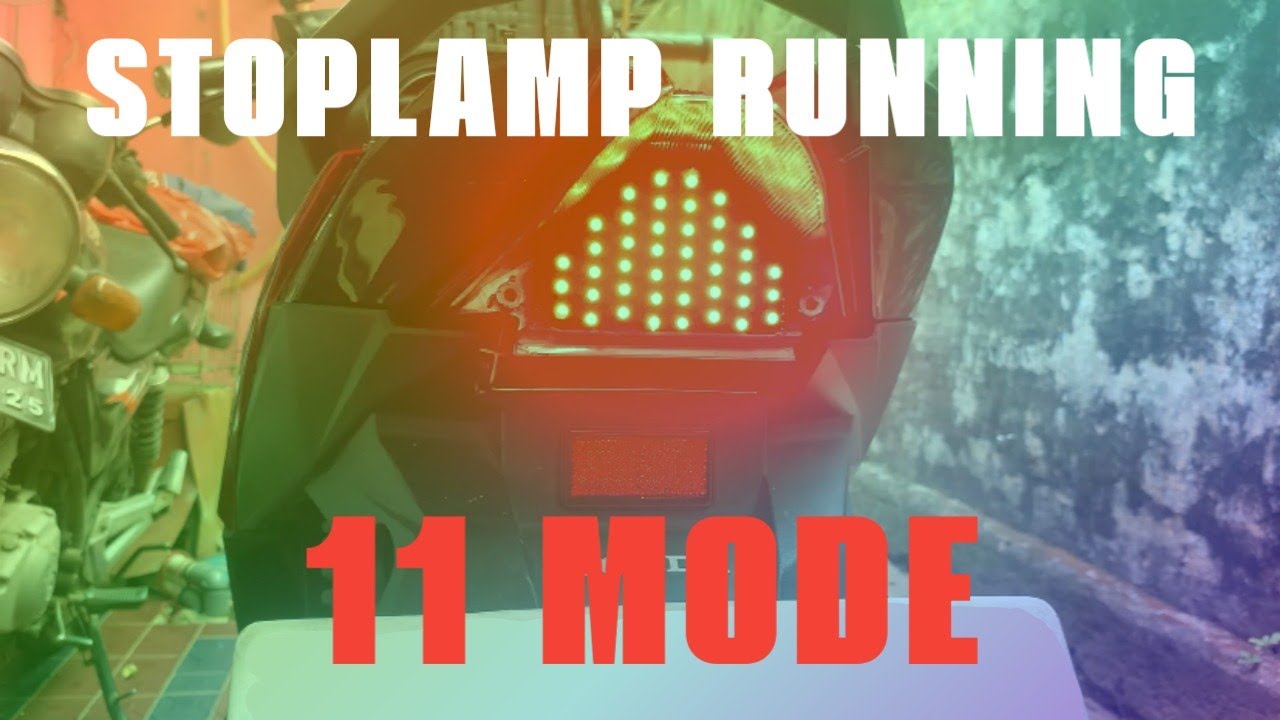 Pasang Lampu Stoplamp Running 11 Mode Di Beat ESP || Modifikasi Honda New Beat ESP