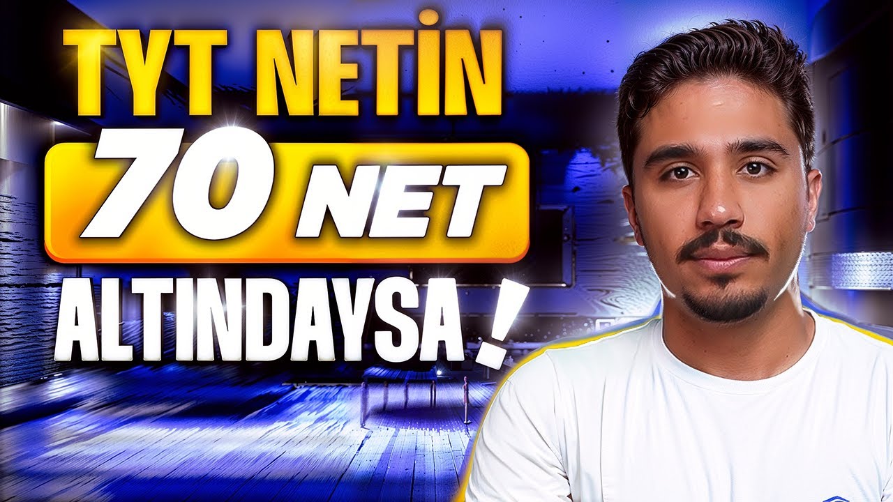 TYT Netin 70 Netin Altındaysa Bu Hataları Yapıyorsun