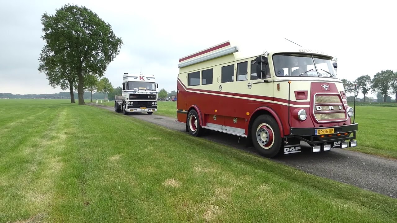 Daf Oldtimer Hemelvaart toer 10-05-2018