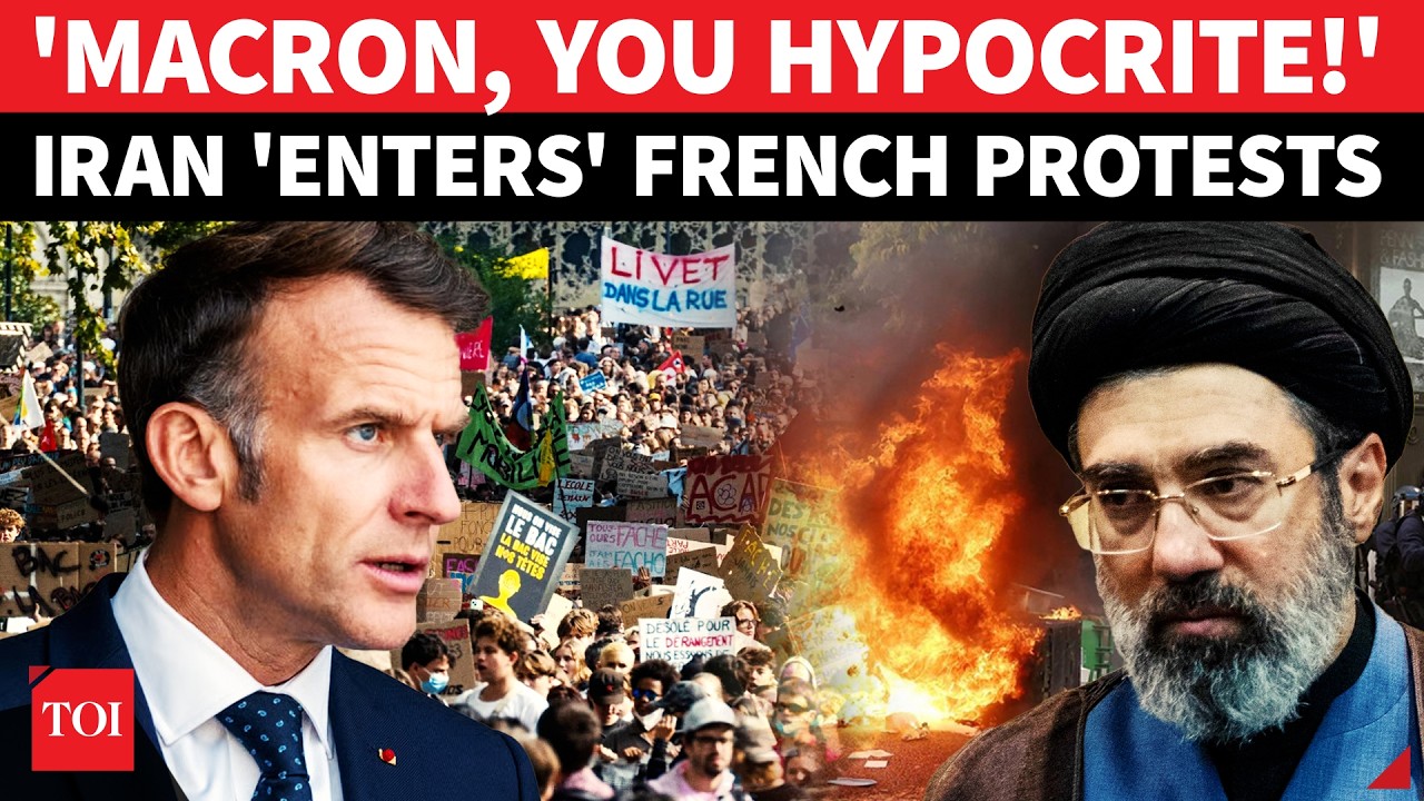 France On Boil: Iran Gives Macron Taste Of His Medicine As Tehran Blasts Crackdown On Paris Students