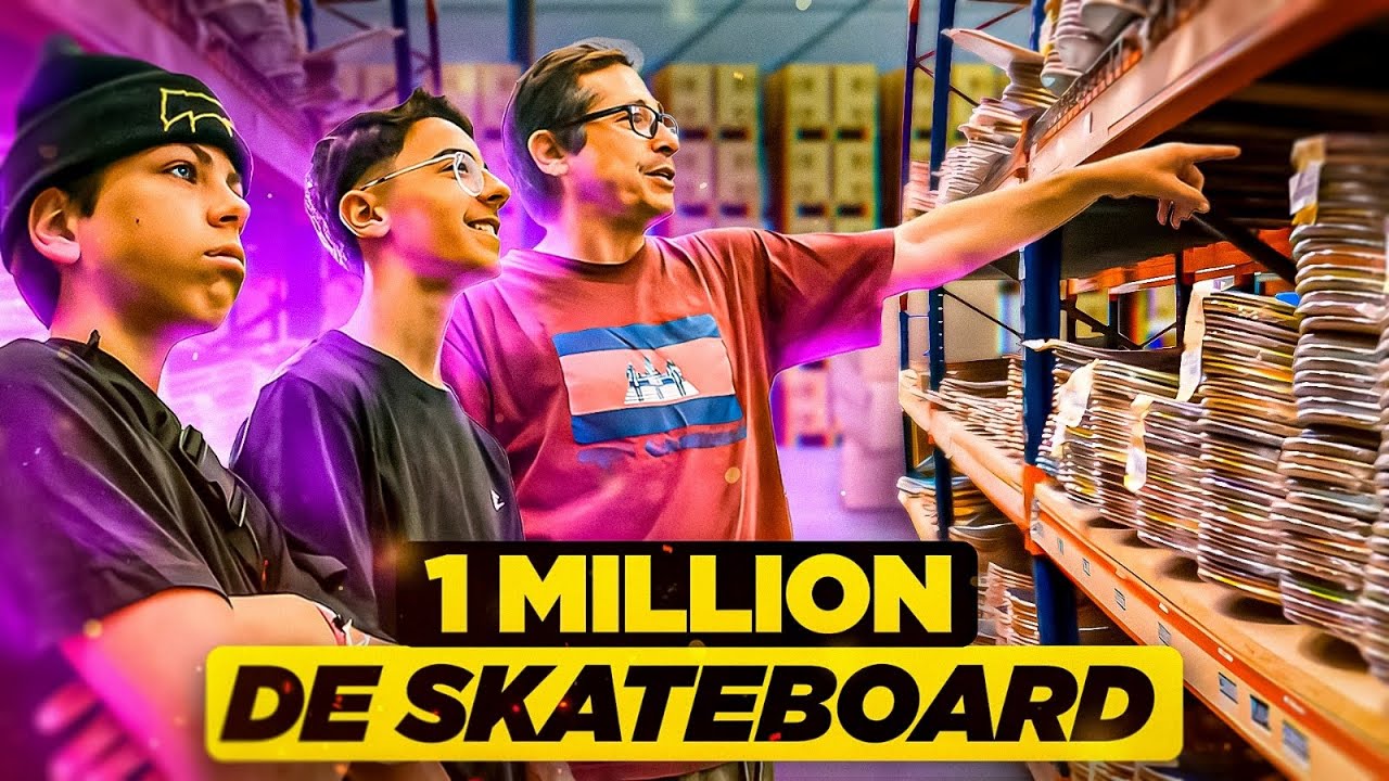 1 000 000 de Skateboards !  (INCROYABLE)