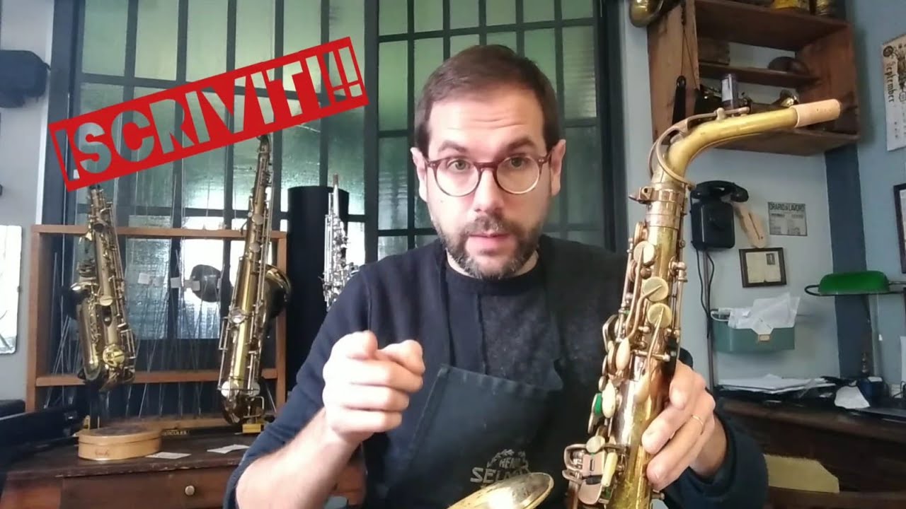 Francesco Berini -  L'acquisto di un sax usato - Parte 1 - Vlog #49