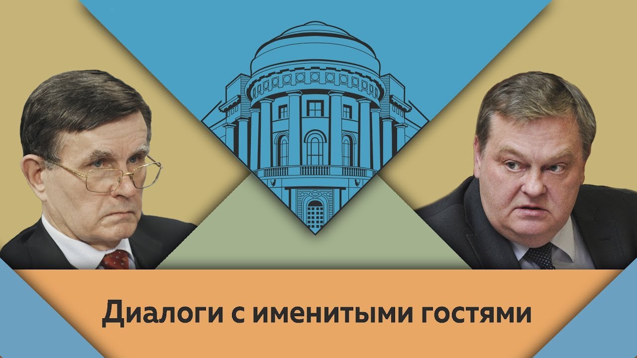 В.Н.Матузов и Е.Ю.Спицын в студии МПГУ. 
