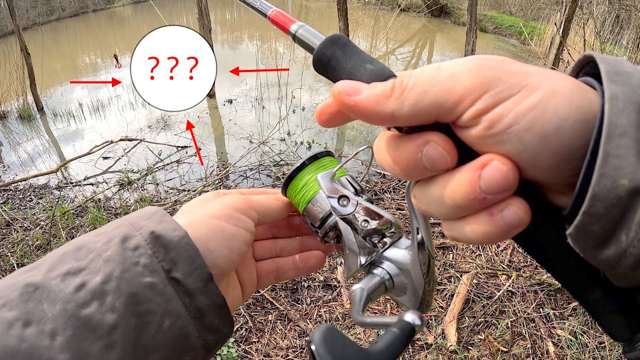 Je PÊCHE un POISSON ULTRA RARE dans cet ÉTANG ABANDONNÉ !!