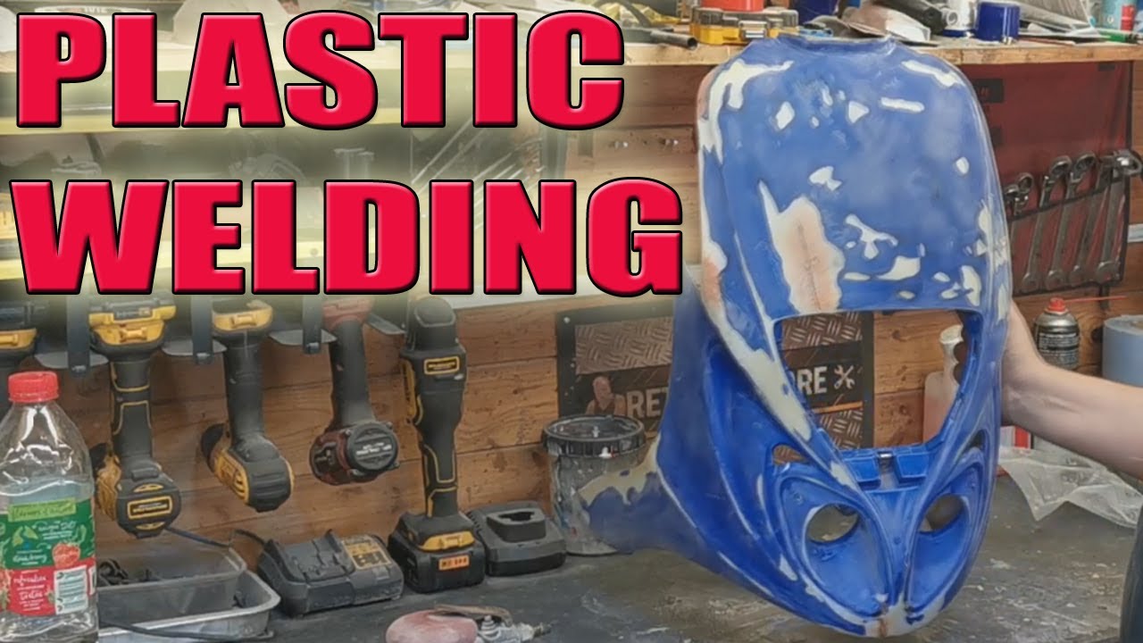 PLASTIC WELDING A BIKE FAIRING