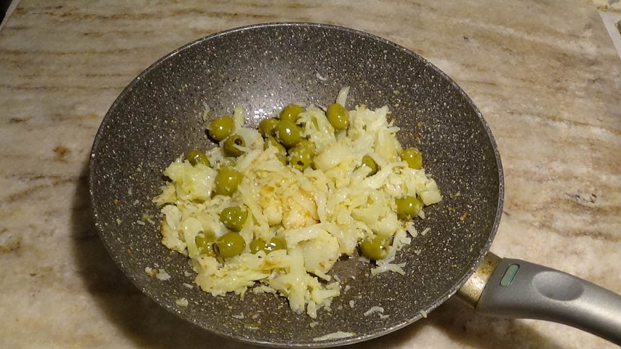 Cavolfiore sempre cos&igrave; - stufato con olive, perfetto