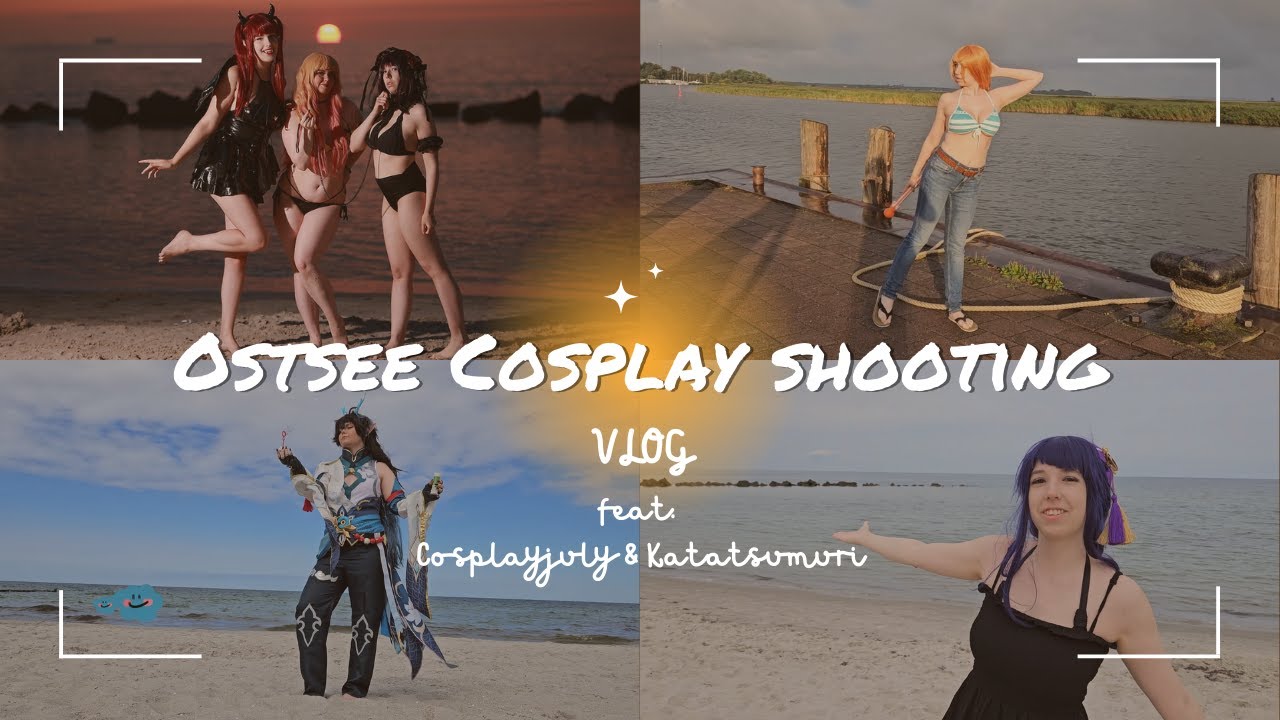 Wir waren an der OSTSEE - Cosplay Shooting Vlog feat. Cosplayjuly & Katatsumuri