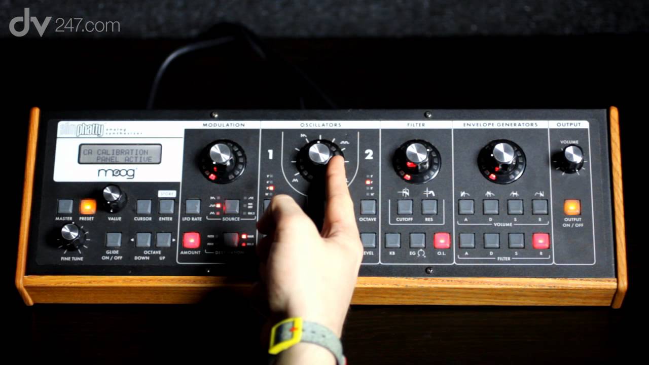 Moog Slim Phatty Demo