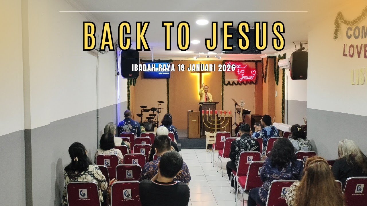 Ibadah Raya GPdI Ekklesia (YOHANES 17:6) Pdp. William Amita