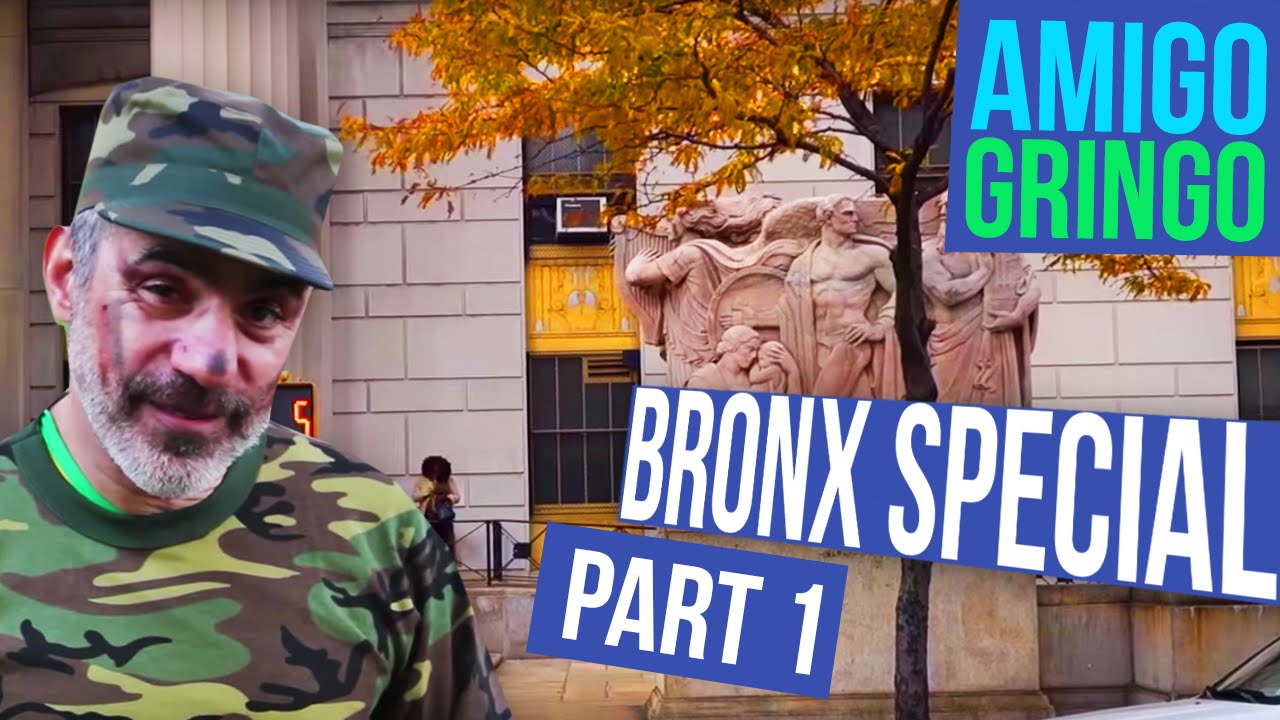 VISITANDO O DISTRITO DO BRONX COM O AMIGO GRINGO