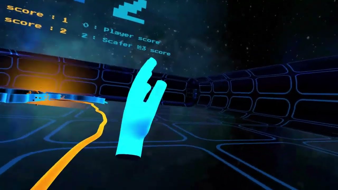 Skader - ice skating in VR