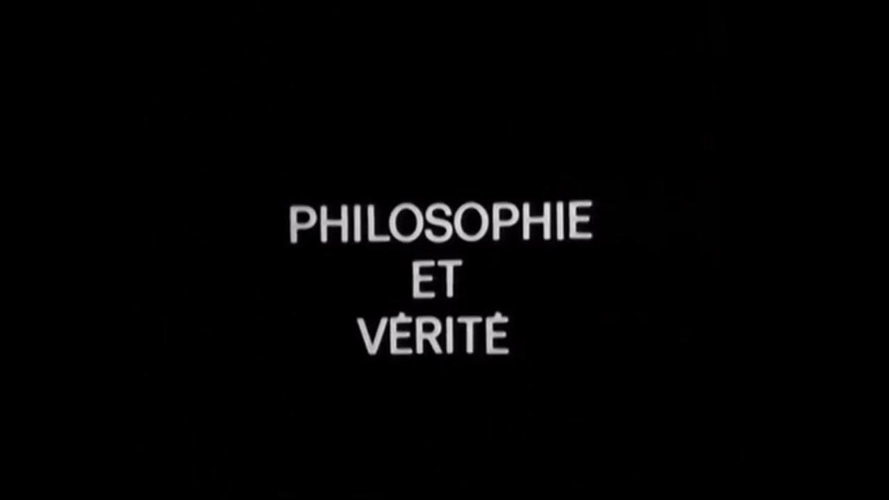 Filosofía y Verdad (subtitulada) - Badiou, Foucault, Ricoeur, Hypolite, Canguilhem, Dreyfus (1965)