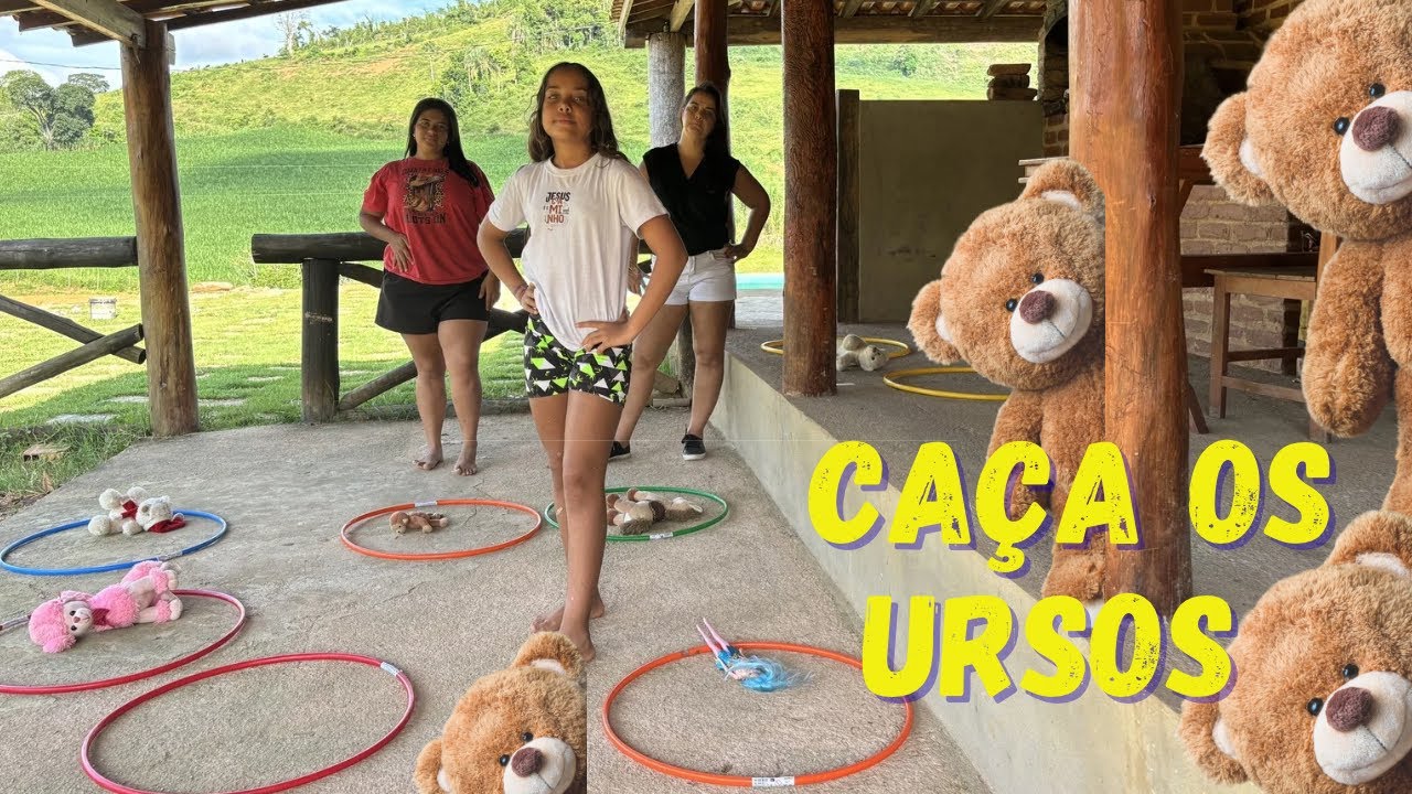 CAÇA TESOURO COM OS BAMBOLÊS 