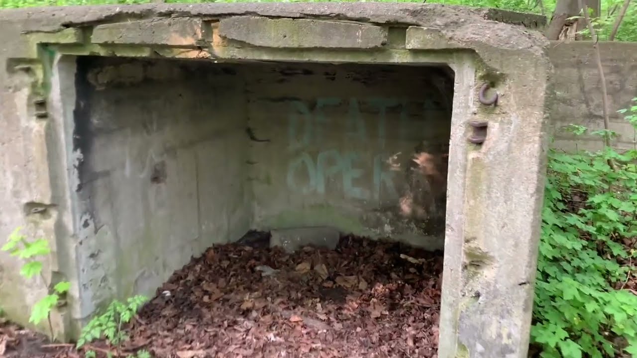 Exploring The Former German Coastal Defense Bunkers in Gdańsk, Poland