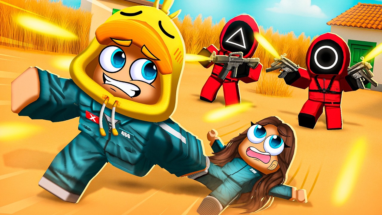 Ik Help Mijn CRUSH In Roblox Squid Game!