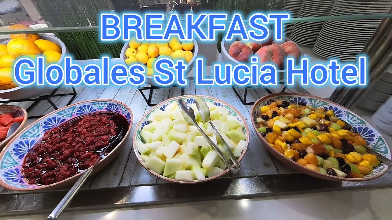 Breakfast Bar Santa Lucia Hotel Palma nova Majorca 2025.