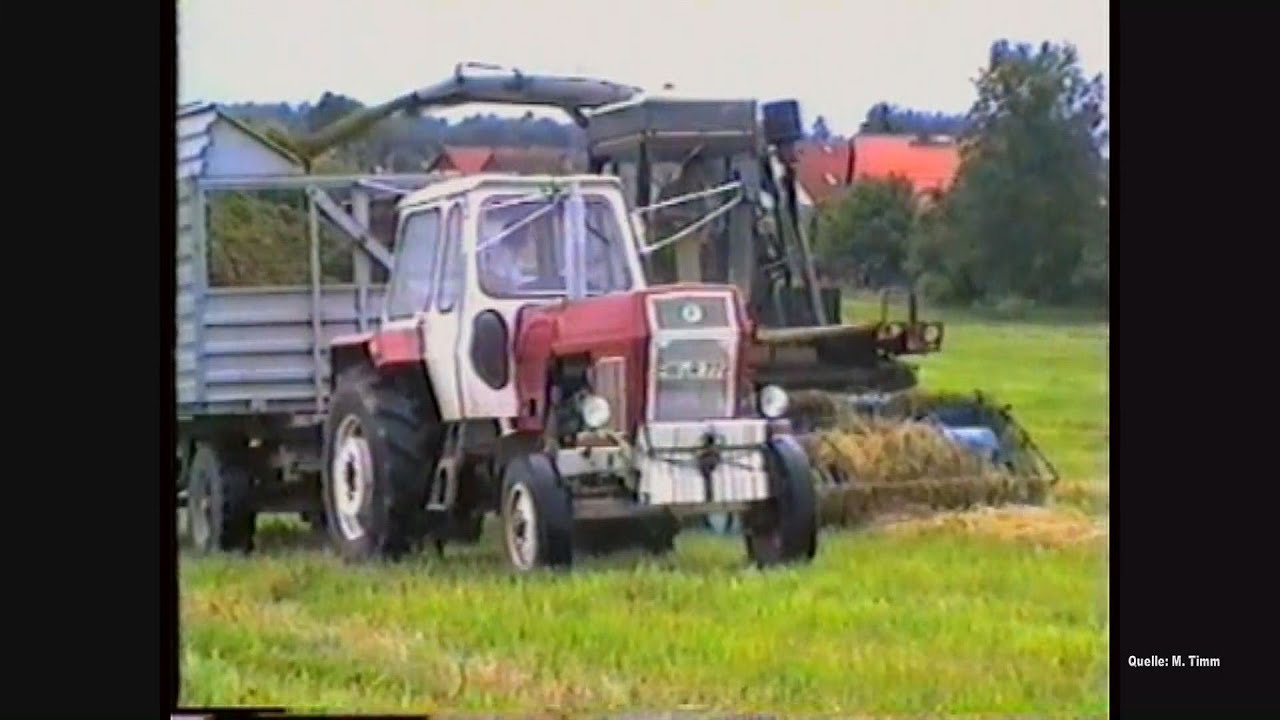 DDR Fortschritt Technik Grassilage 2002