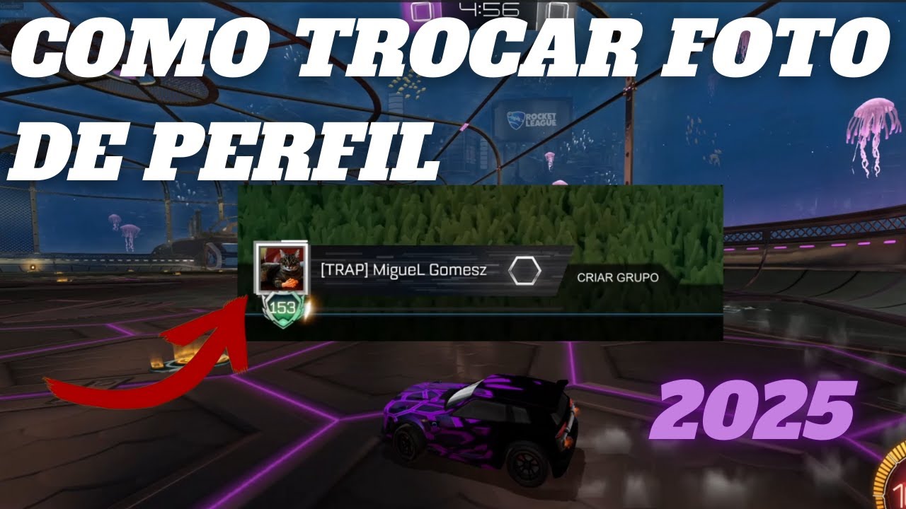 METODO 2026 | COMO TROCAR A FOTO DO PERFIL ROCKET LEAGUE | TUTORIAL