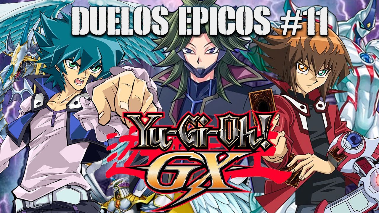 Duelos épicos GX T4: La Sombra #11 | Jaden VS Jesse VS Fujiwara | La Batalla Real.