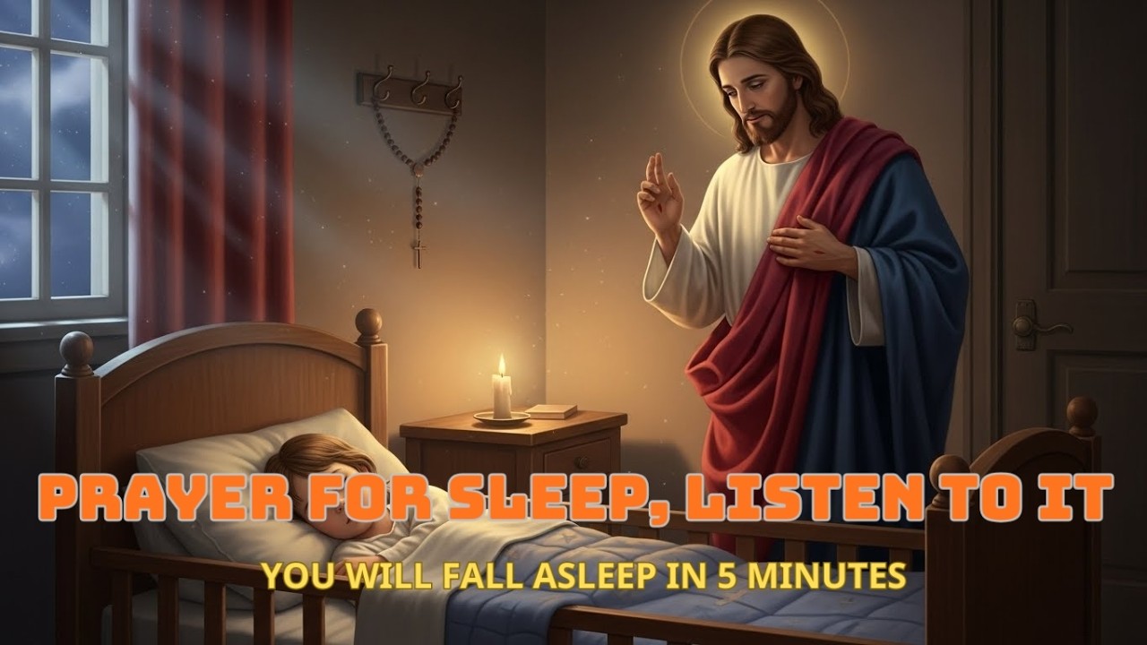 PRAYER FOR SLEEP, LISTEN TO IT YOU WILL FALL ASLEEP IN 5 MINUTES